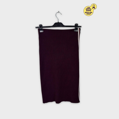 Jupe bordeaux côtelée Scotch & Soda M 💛