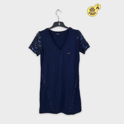 Robe bleue manches sequins Liu jo M 💙