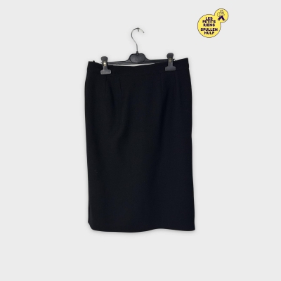 Jupe Droite Laine Noire Givenchy 💛