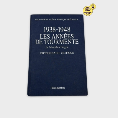 Flammarion Livre 1938-1948 Les Années de Tourmente