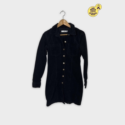 Robe velours côtelé noire Jdy S 💛