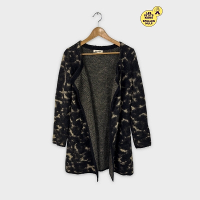 Gilet motif léopard Grain de Malice S 💛