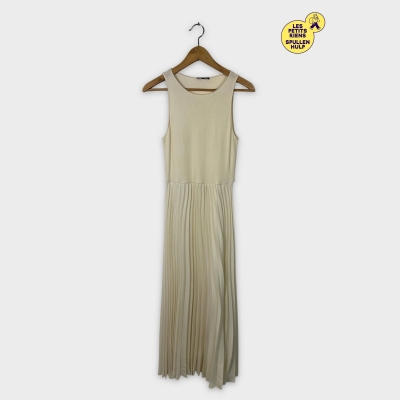 Robe plissée écrue Massimo dutti S 💛