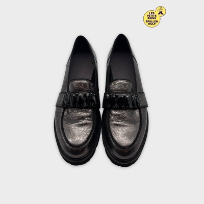 Gabor Mocassins noirs à décorations femme 37