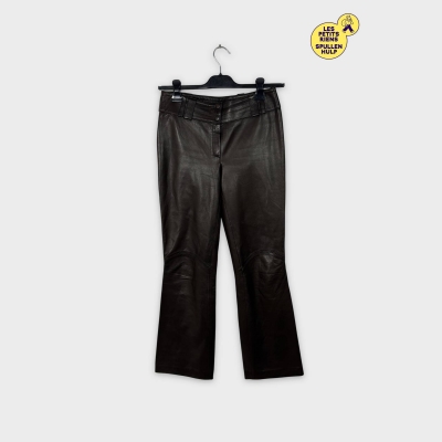Pantalon cuir marron Bruphils M 38 💛