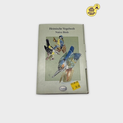 Statuette Oiseau Cardinal sur Branche Capodimonte