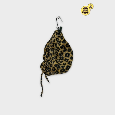 Bob imprimé léopard tendance taille unique