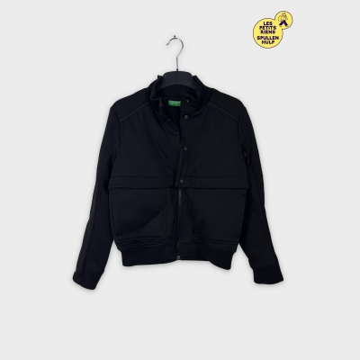 Veste bomber noire United Colors of Benetton Taille unique