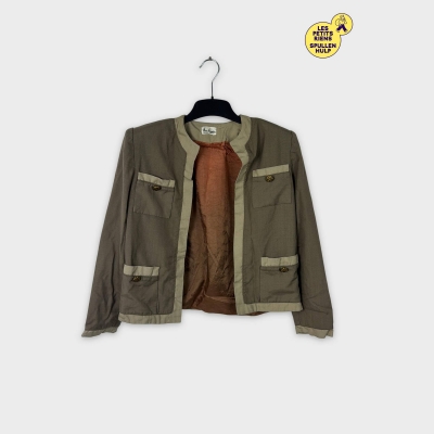 Blazer Veste Vintage Style Classique Autre