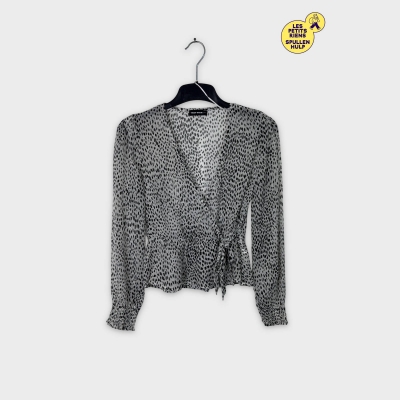 Chemisier Tally weijl à pois transparent - XS / 34 / 6