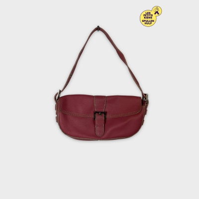 Sac à main Mng cuir rose petit avec bandoulière réglable