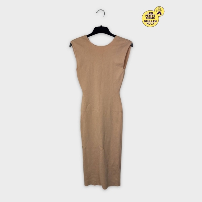 Robe moulante Zara dos croisé M pêche