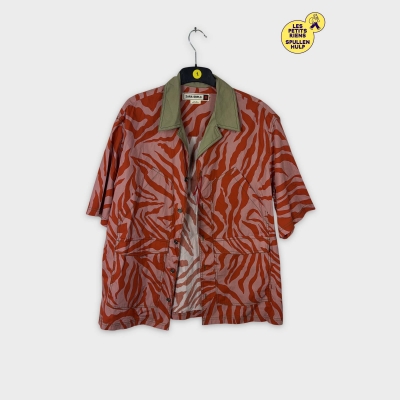 Chemise Zara srpls imprimé zèbre L