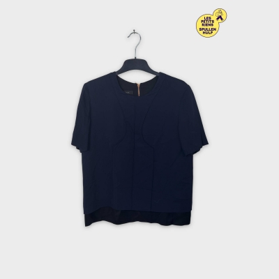 Blouse Cédric charlier bleue marine et noire L 💙🖤