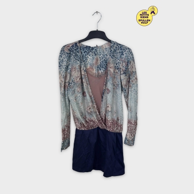 Robe Liu jo bleue à motif fleuri XL / 42