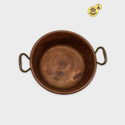 Bassine à confiture en cuivre vintage enchères