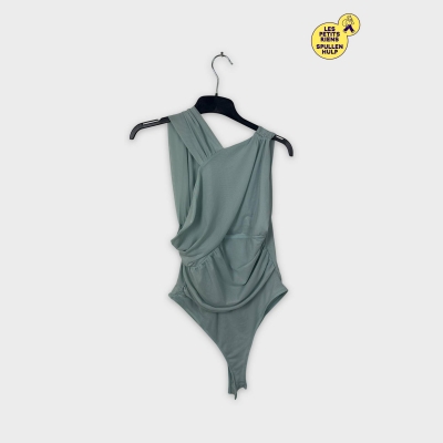 Body Zara vert d'eau L doux et élégant