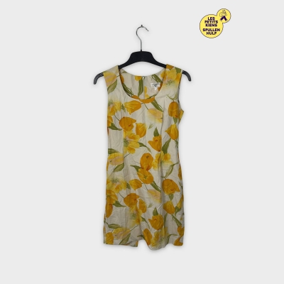 Robe d'été fleurie Anne Elisabeth Abaya M