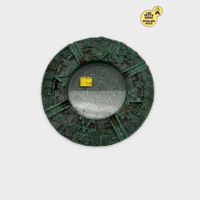 Assiette décorative style Aztèque - Décoration murale originale