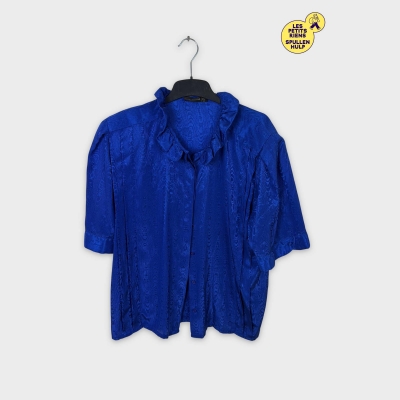 Chemisier Louis féraud vintage bleu royal xxxl 💙