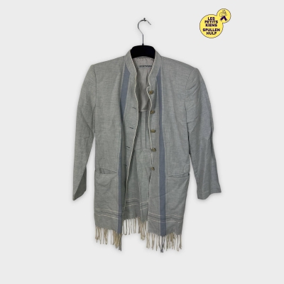 Blazer rayé en lin et coton Emporio armani XL 42 14