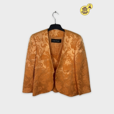 Veste tailleur Louis féraud motifs floraux L