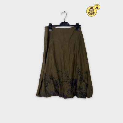 Jupe imprimée en laine mérinos M Zadig & Voltaire