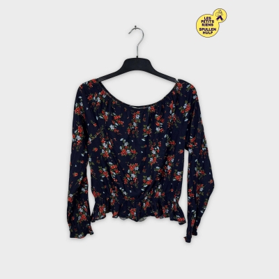 Chemisier floral bleu marine Springfield L 💙