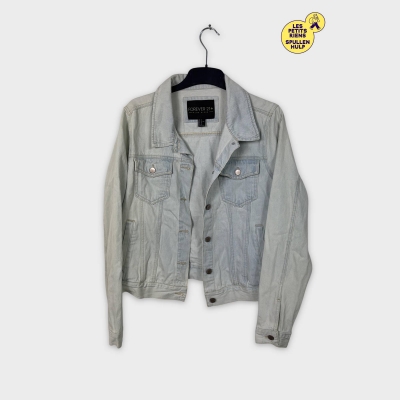 Veste en jean bleu clair Forever 21 XL/42/14