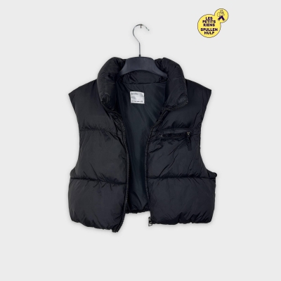 Doudoune sans manche noire Bershka M 💛