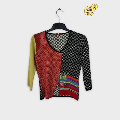 Pull Kenzo multicolore motifs variés M 💛
