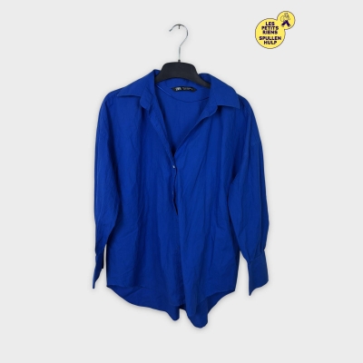 Chemise Zara bleue électrique M 💙
