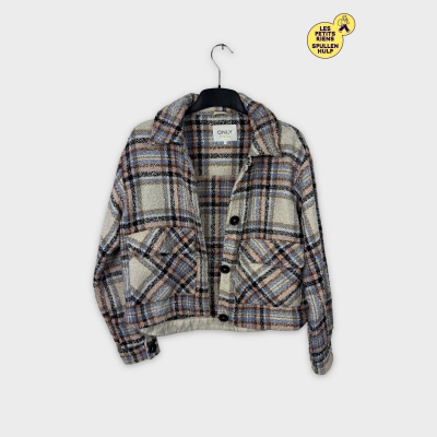 Veste chemise à carreaux Only S 💛