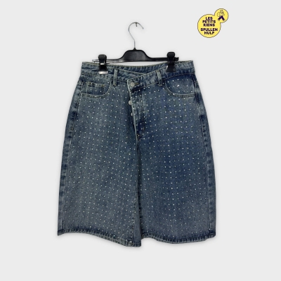 Short en jean clouté bleu clair Shein 30 💛