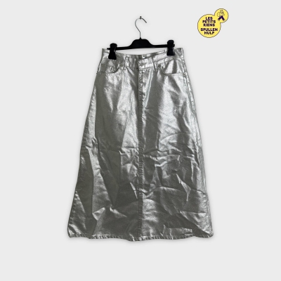 Jupe crayon argentée Zaroli L 40 💛