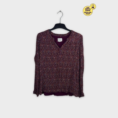 Chemisier imprimé manches longues Maison 123 XL 42