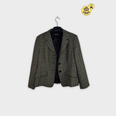 Blazer à carreaux Elena miro élégant classique ♻️