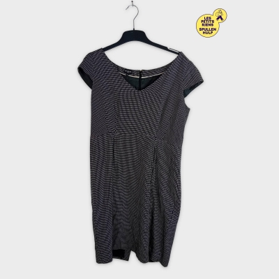 Robe à pois Hobbs XL 42 14 élégante et vintage