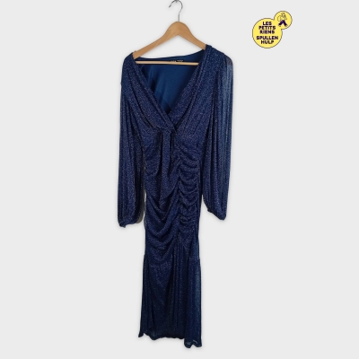 Robe moulante bleue brillante Shein XL 💙