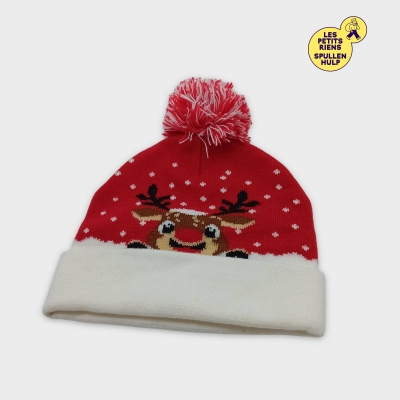 Bonnet de Noël Atmosphera Motif Renne Taille unique 🎄