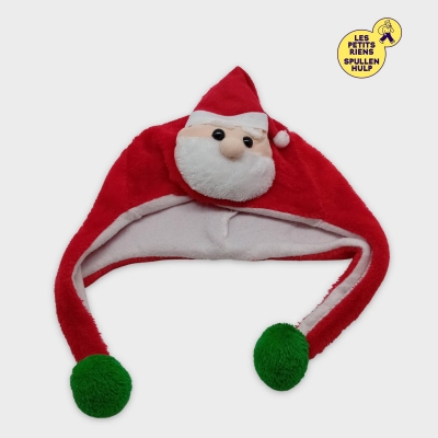 Chapeau Noël Père Noël en peluche Taille unique 🎅