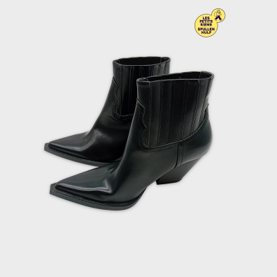 Bottines Zapa Noires Pointues T38