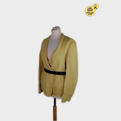 Blazer Isabel marant jaune ceinture XL 42 14