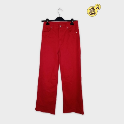 Pantalon Rouge Divided H&m L 40 12