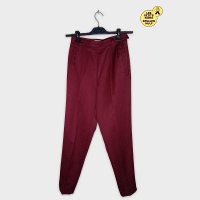 Pantalon Bordeaux Maud Colleen Taille M 38
