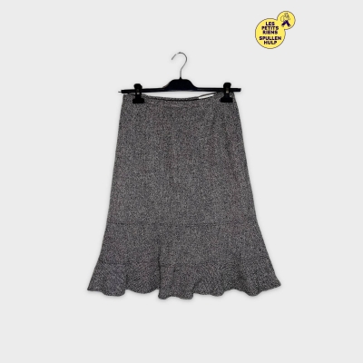 Jupe Grise Gerard Darel Taille L 40 Chic Décontractée