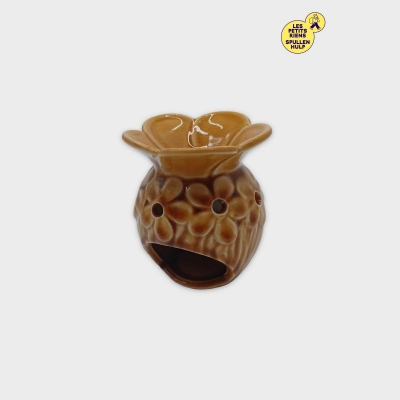 Diffuseur Huiles Essentielles Céramique Motif Floral
