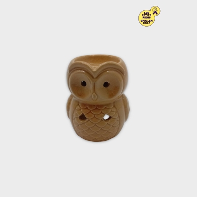 Diffuseur Huiles Essentielles Hibou Céramique Déco Zen