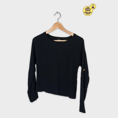 Top Manches Longues Noir Versus Versace M