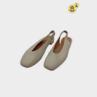 Ballerines Slingback Minelli Cuir Beige T38